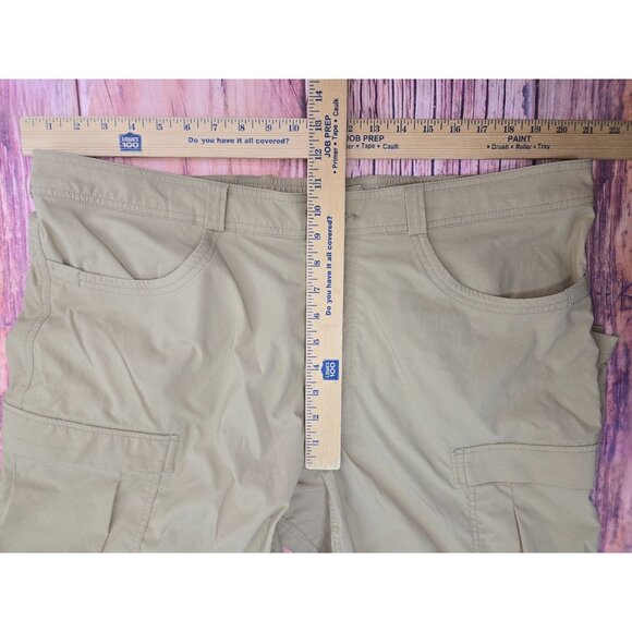 REI Co-Op Mens Convertible Pants 42x28 Nylon/Spandex Beige - Picture 8 of 9